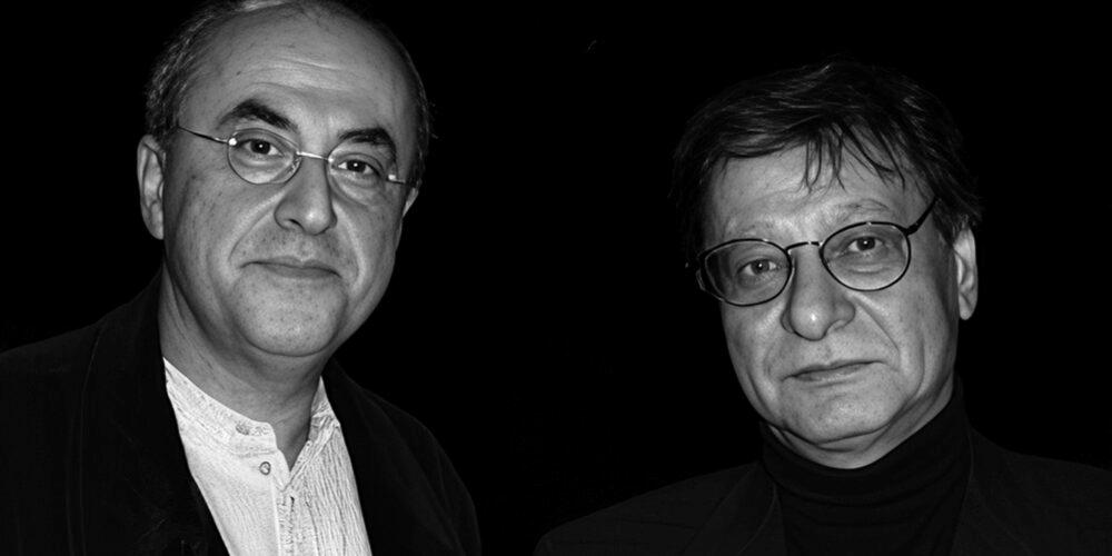 Elias Sanbar et Mahmoud Darwich ©DR